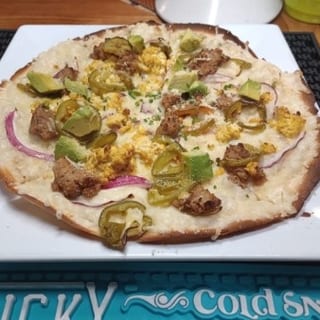 10" breakfast pizza