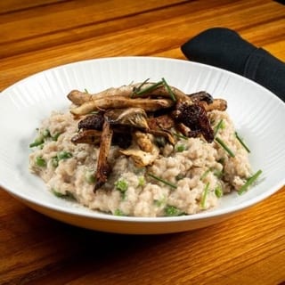Mushroom risotto